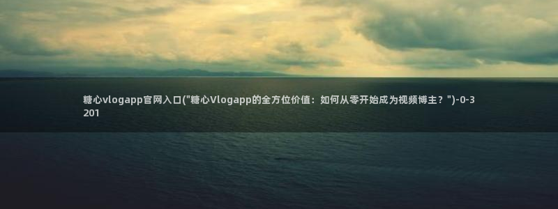 糖心vlog网站免费观看